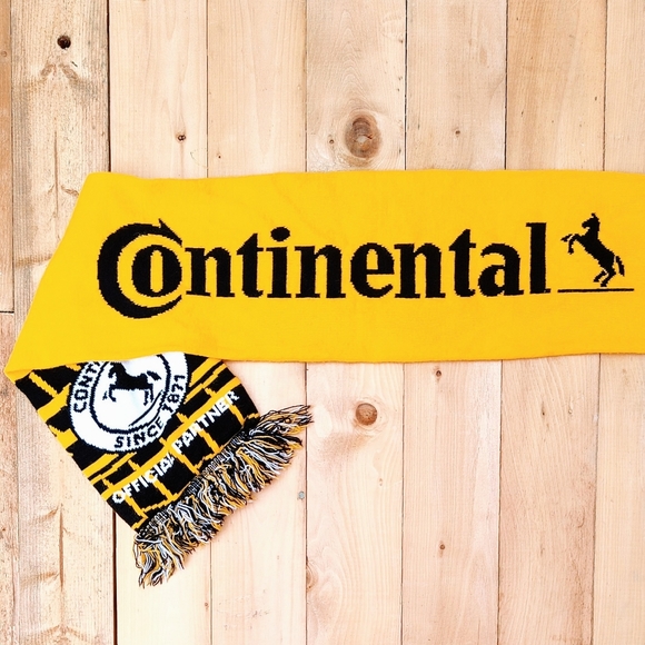 2018 MLS Soccer Cup Playoffs Souvenir Scarf Audi Continental Yellow Futbol Fan - Picture 2 of 7